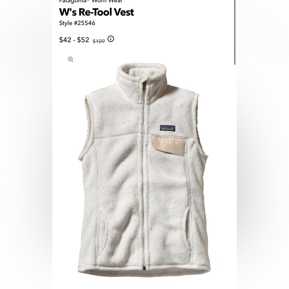 We’d Re-Tool Vest -Size S